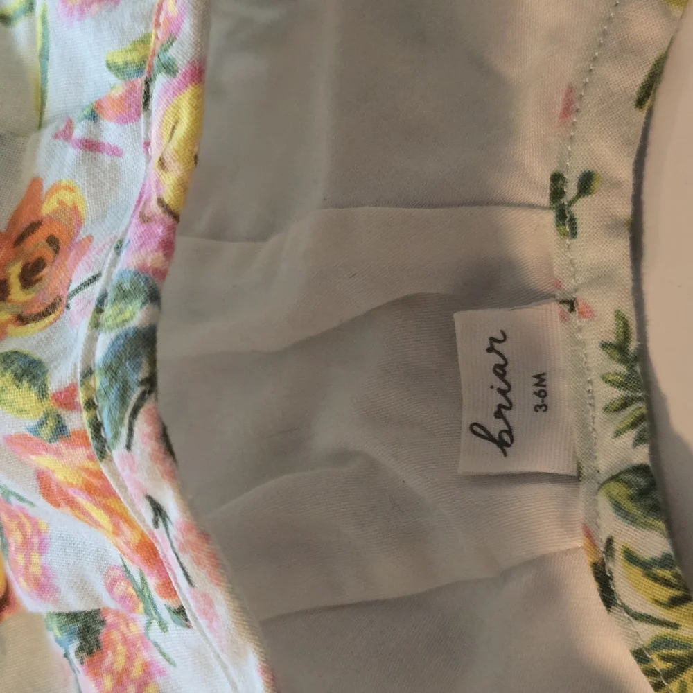 Briar Floral Bonnet‎ 3-6months